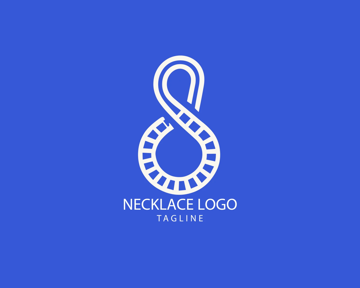 Necklace customizable logo set design #39572