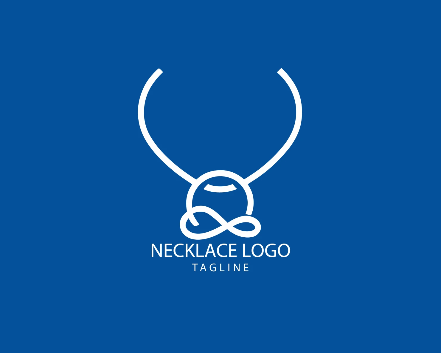 Necklace customizable logo set design #39575