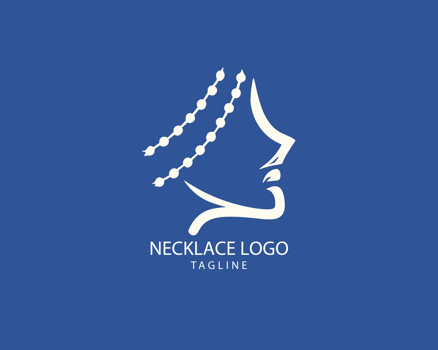 Necklace customizable logo set design #39584