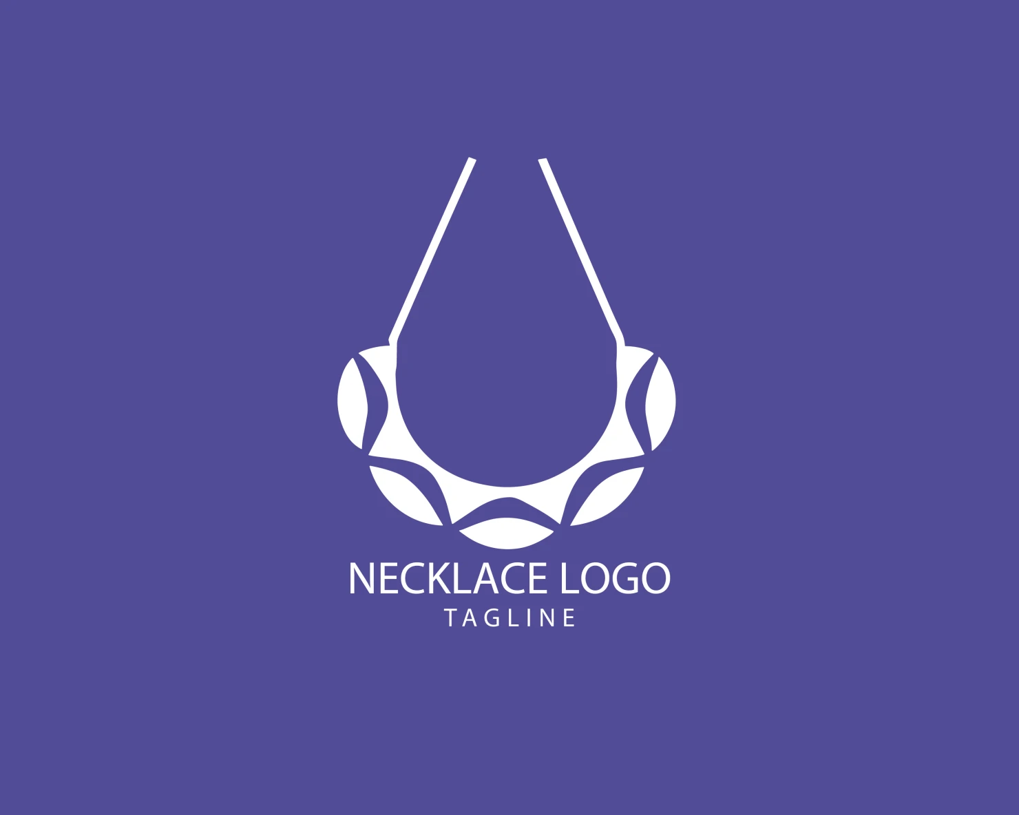 Necklace customizable logo set design #39590