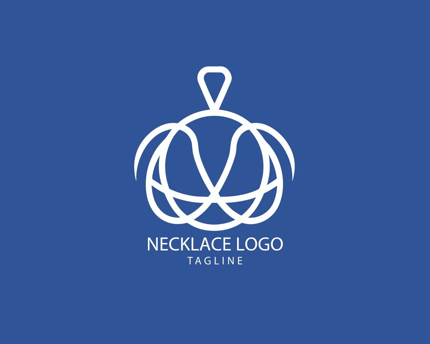 Necklace customizable logo set design #39602