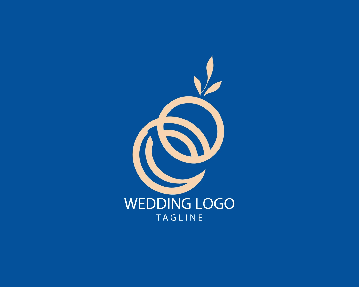 Wedding customizable logo set design #39663