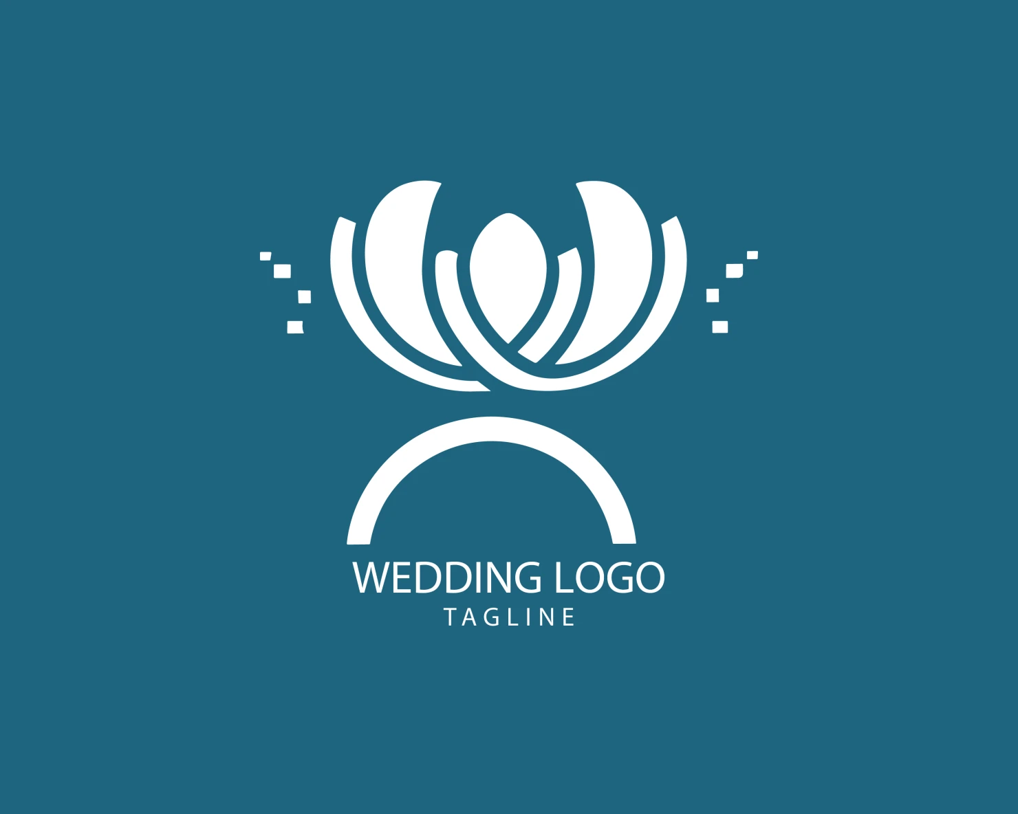 Wedding customizable logo set design #39666