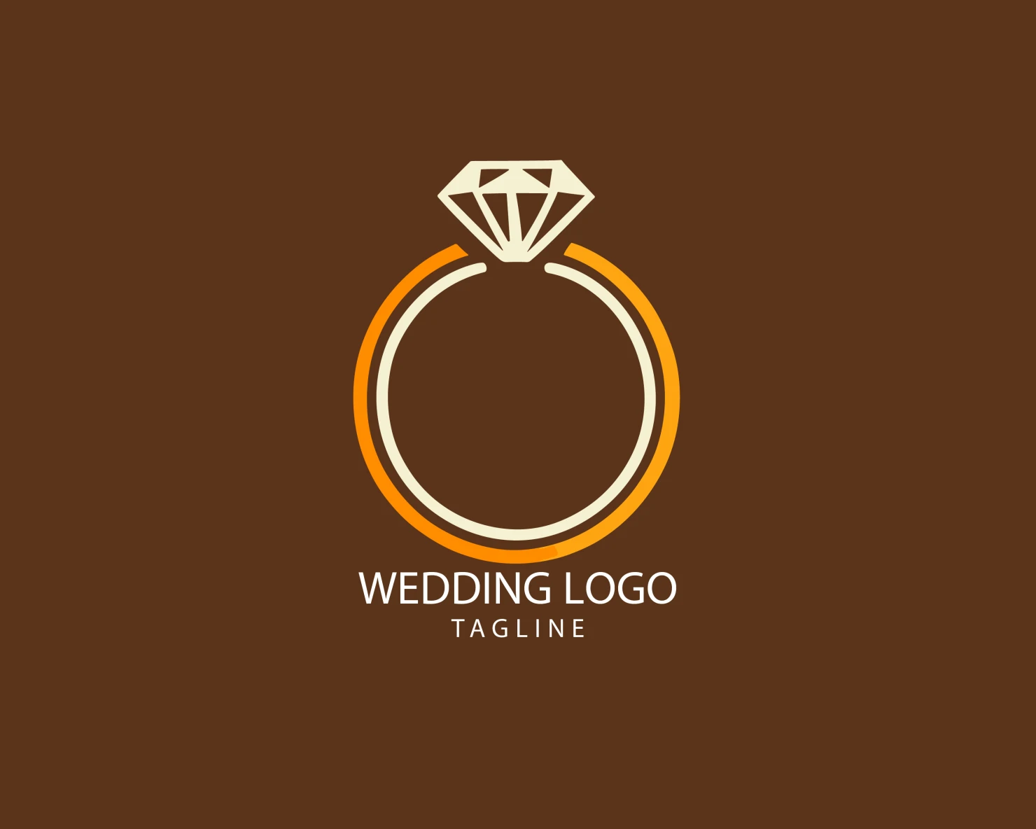 Wedding customizable logo set design #39673