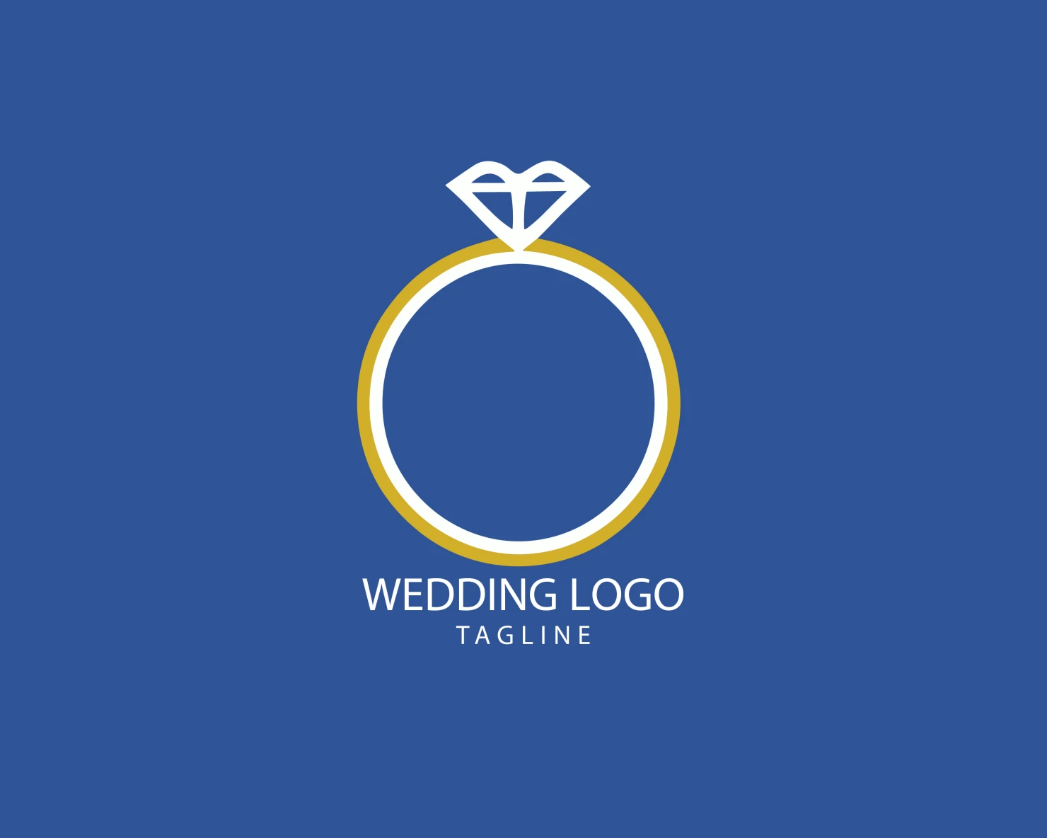 Wedding customizable logo set design #39676