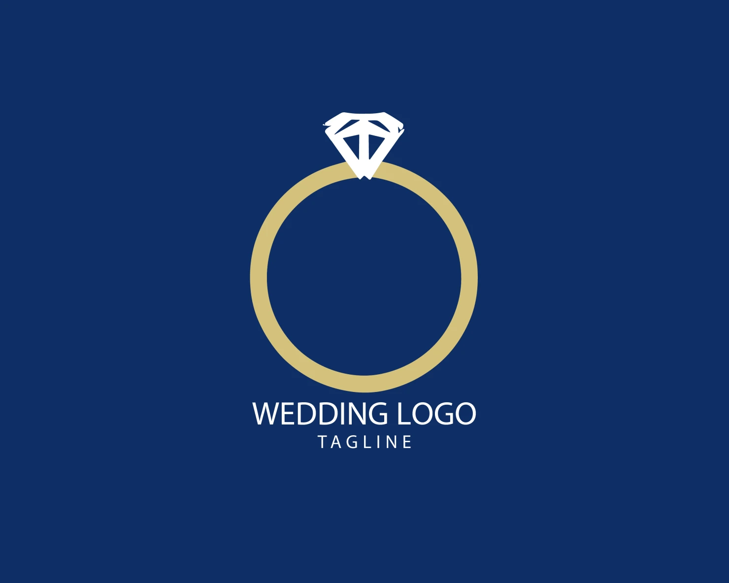 Wedding customizable logo set design #39684