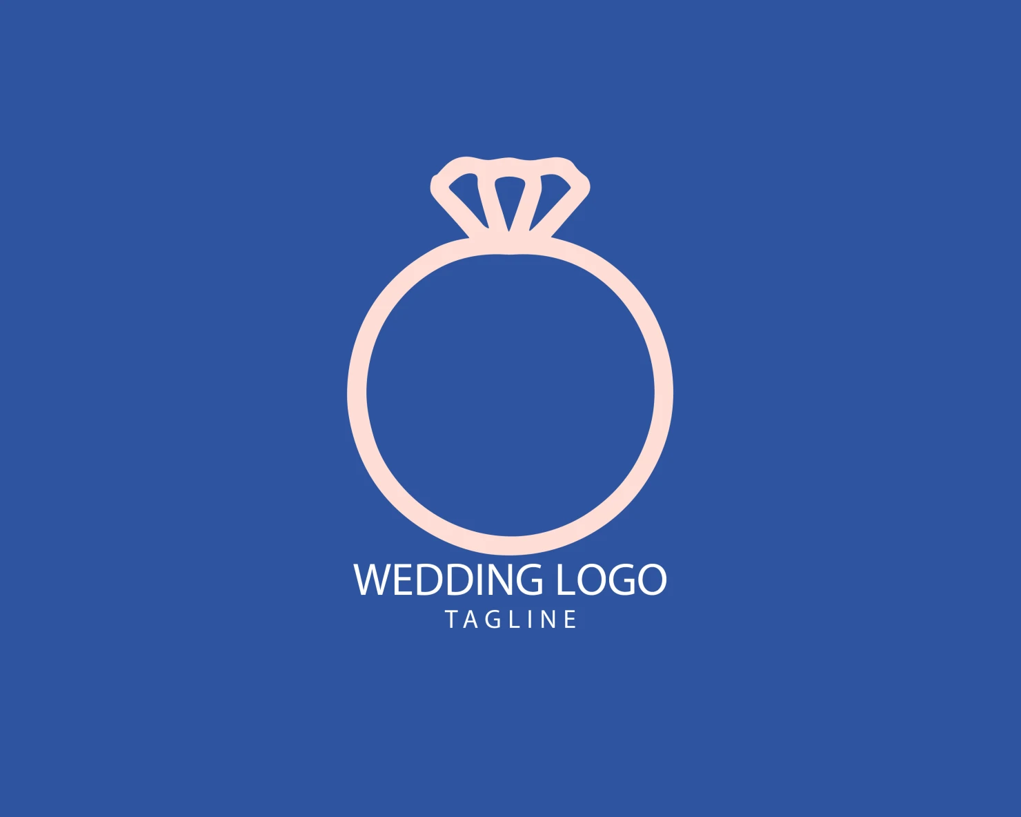 Wedding customizable logo set design #39701