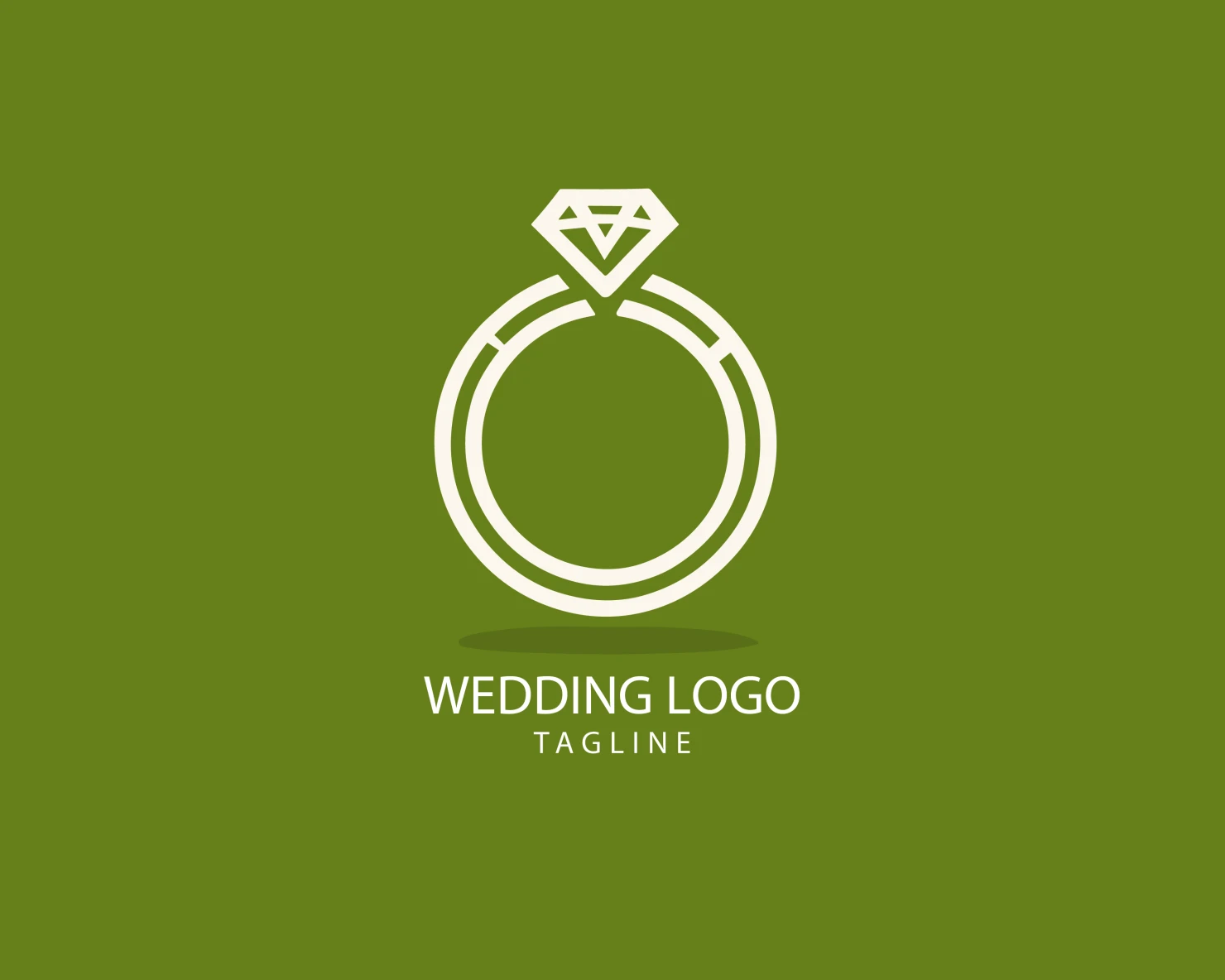 Wedding customizable logo set design #39713