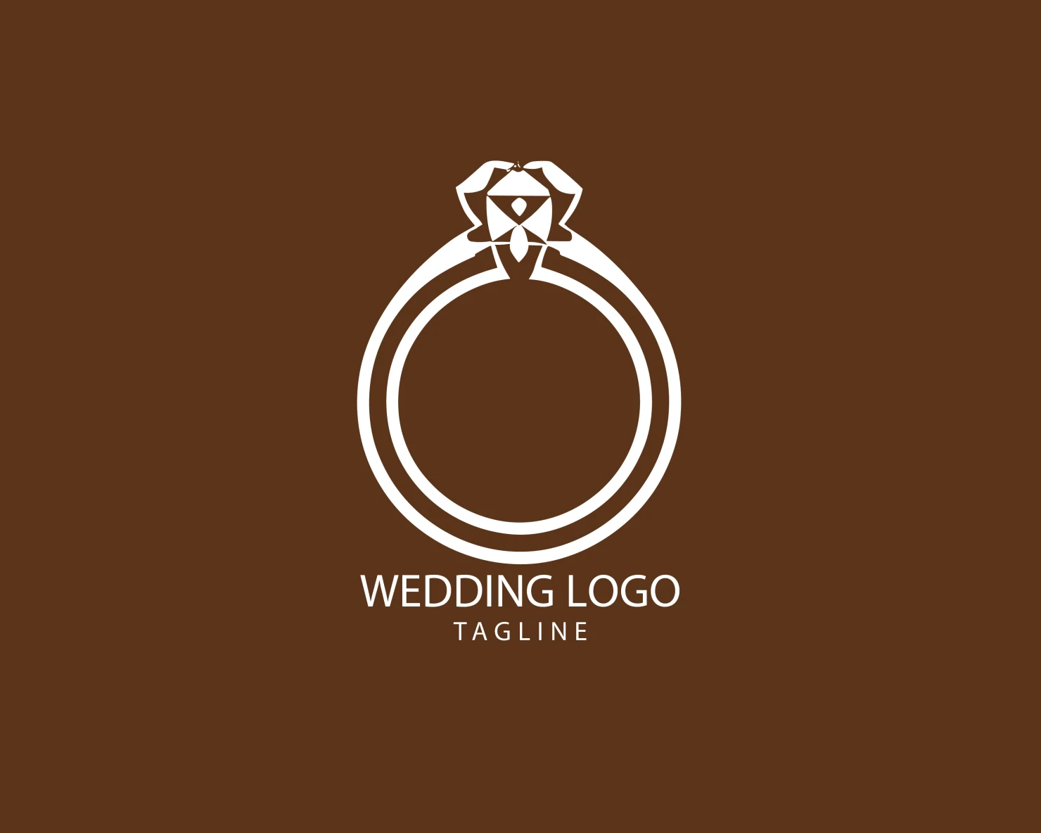 Wedding customizable logo set design #39715