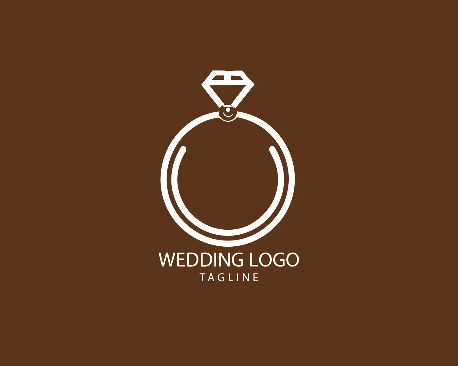 Wedding customizable logo set design #39723