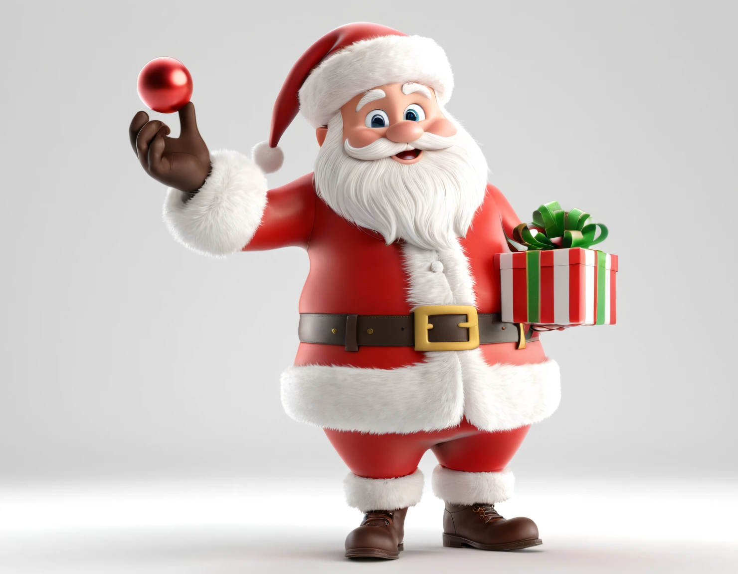cute 3d Santa #39864
