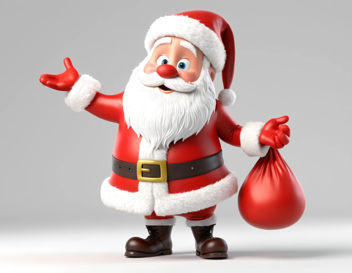 cute 3d Santa #39866