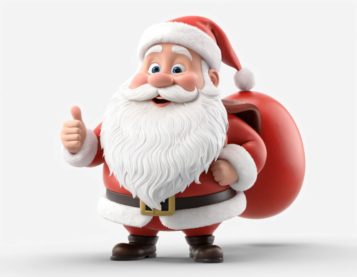 cute 3d Santa #39867