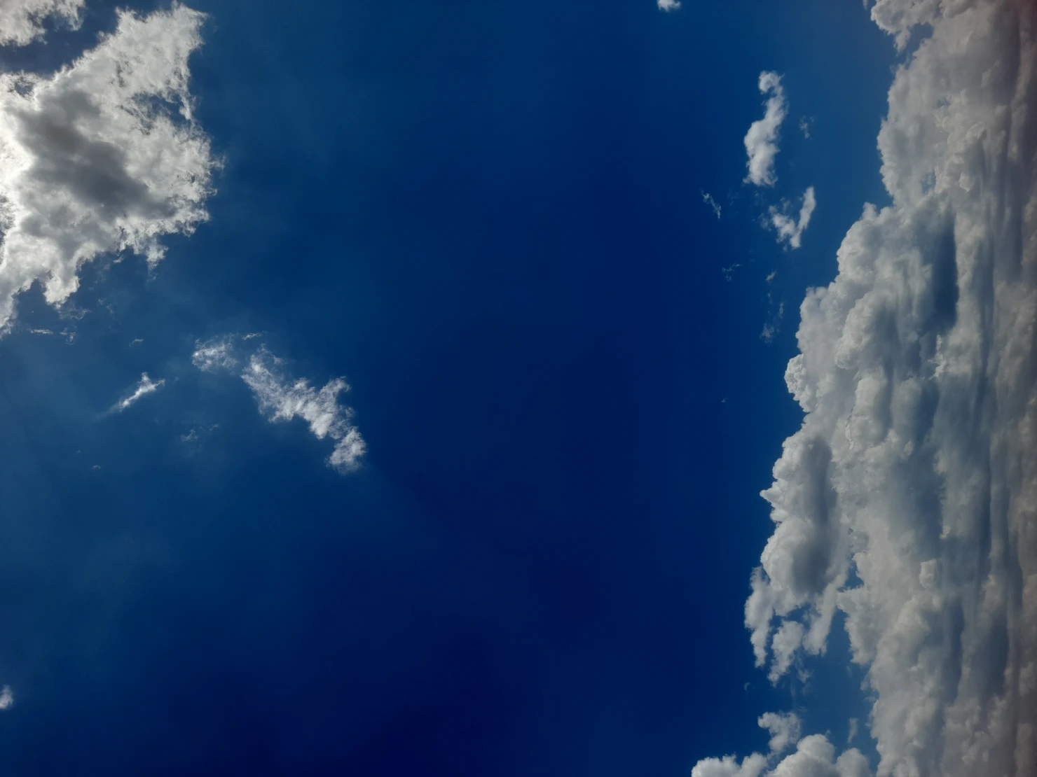 Blue sky with clouds #39874