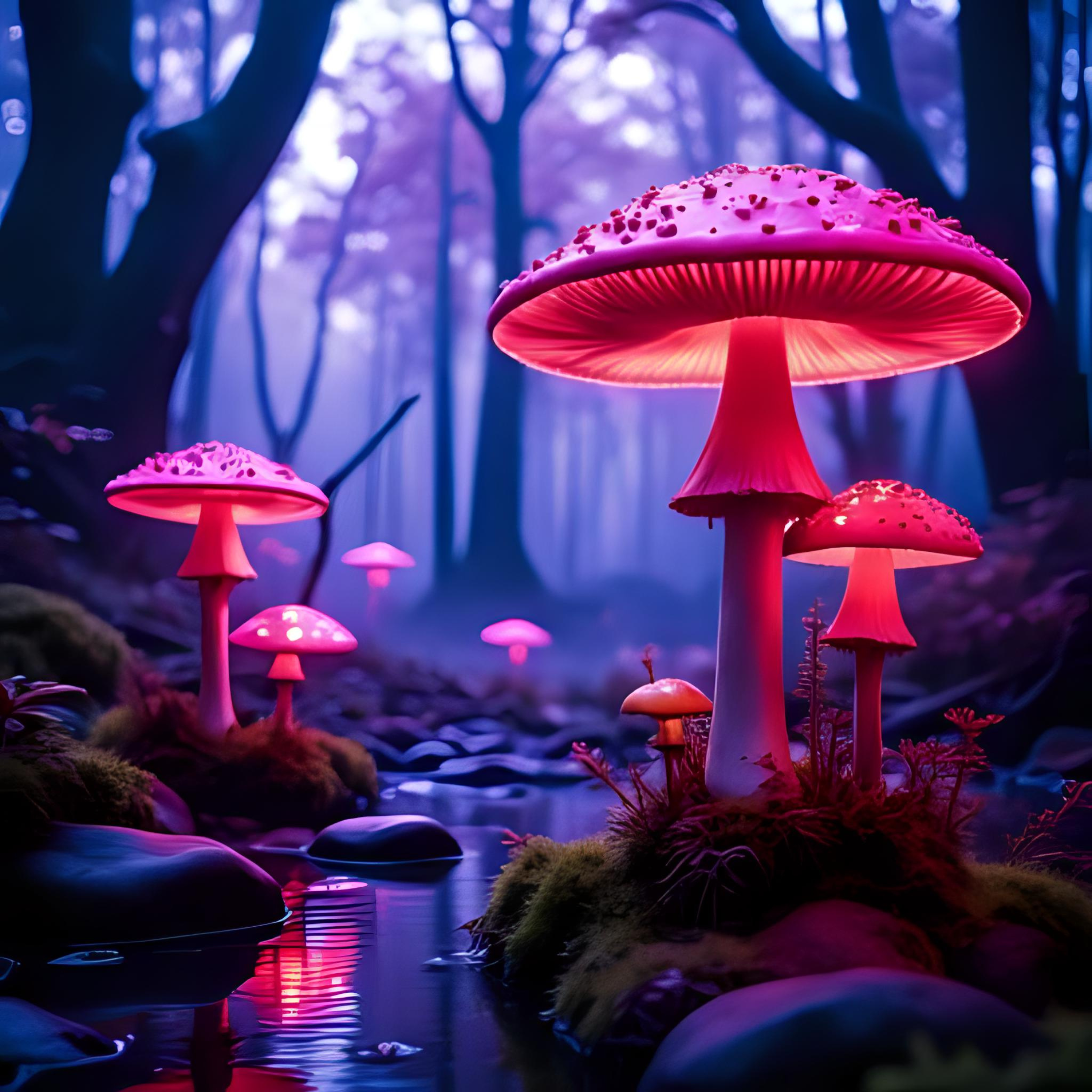 Mushroom forest #39973