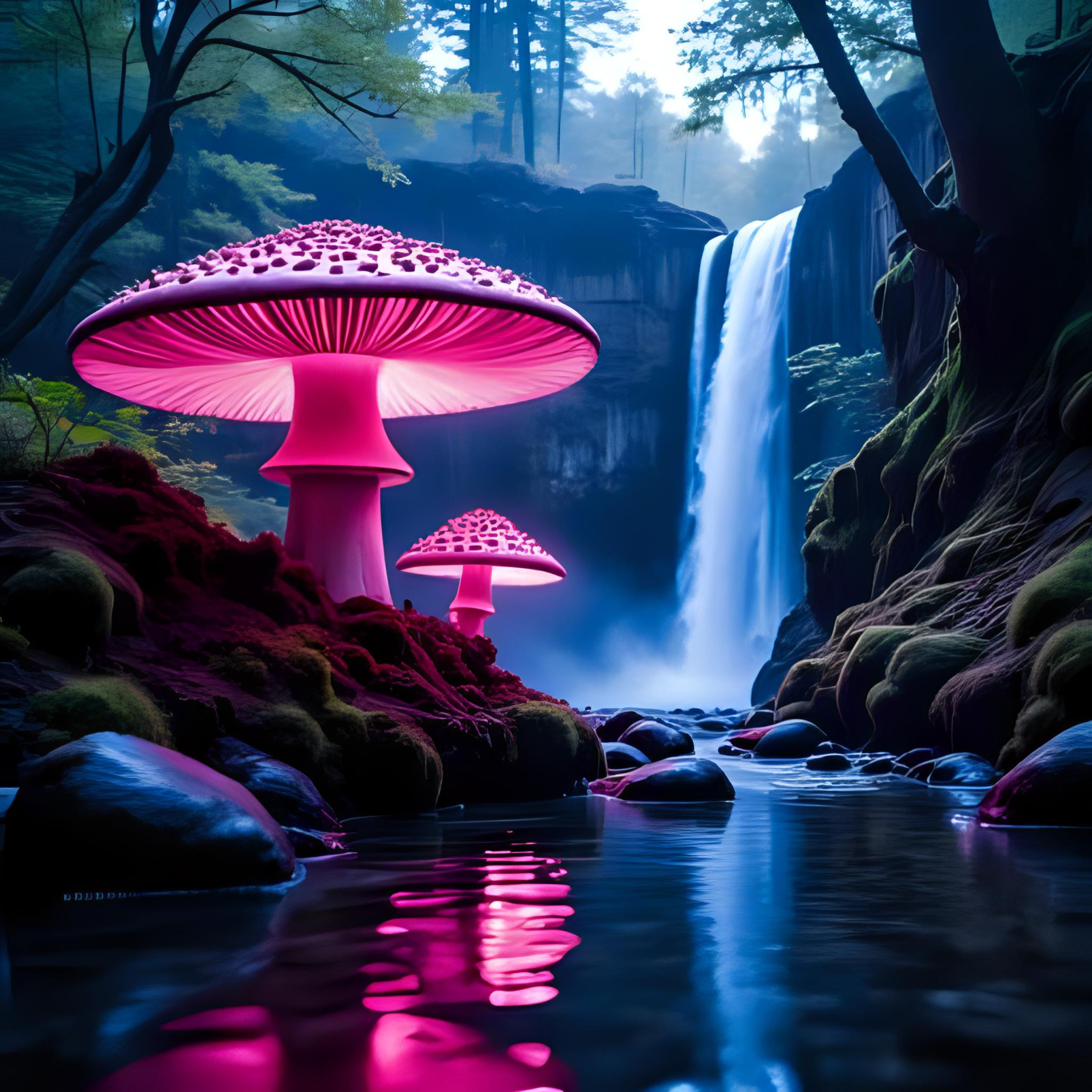 Mushroom forest #39974