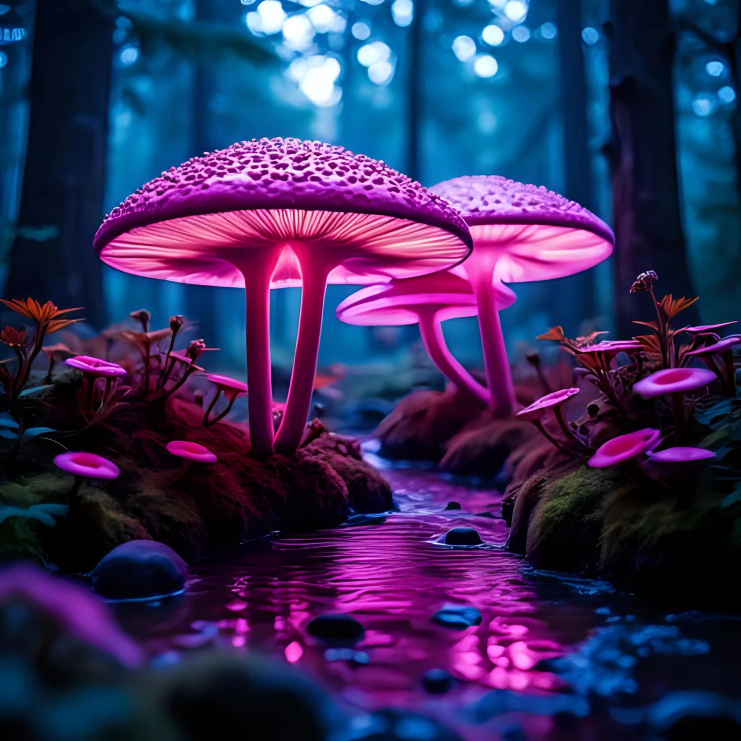 Mushroom forest #39972