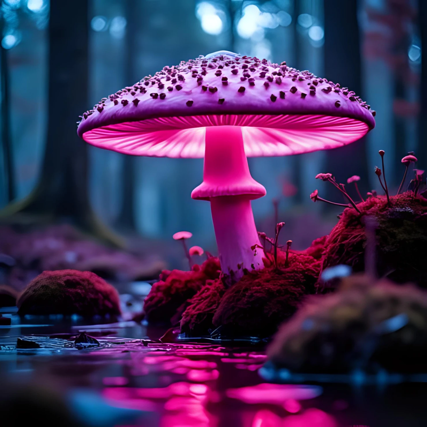 Mushroom forest #39975