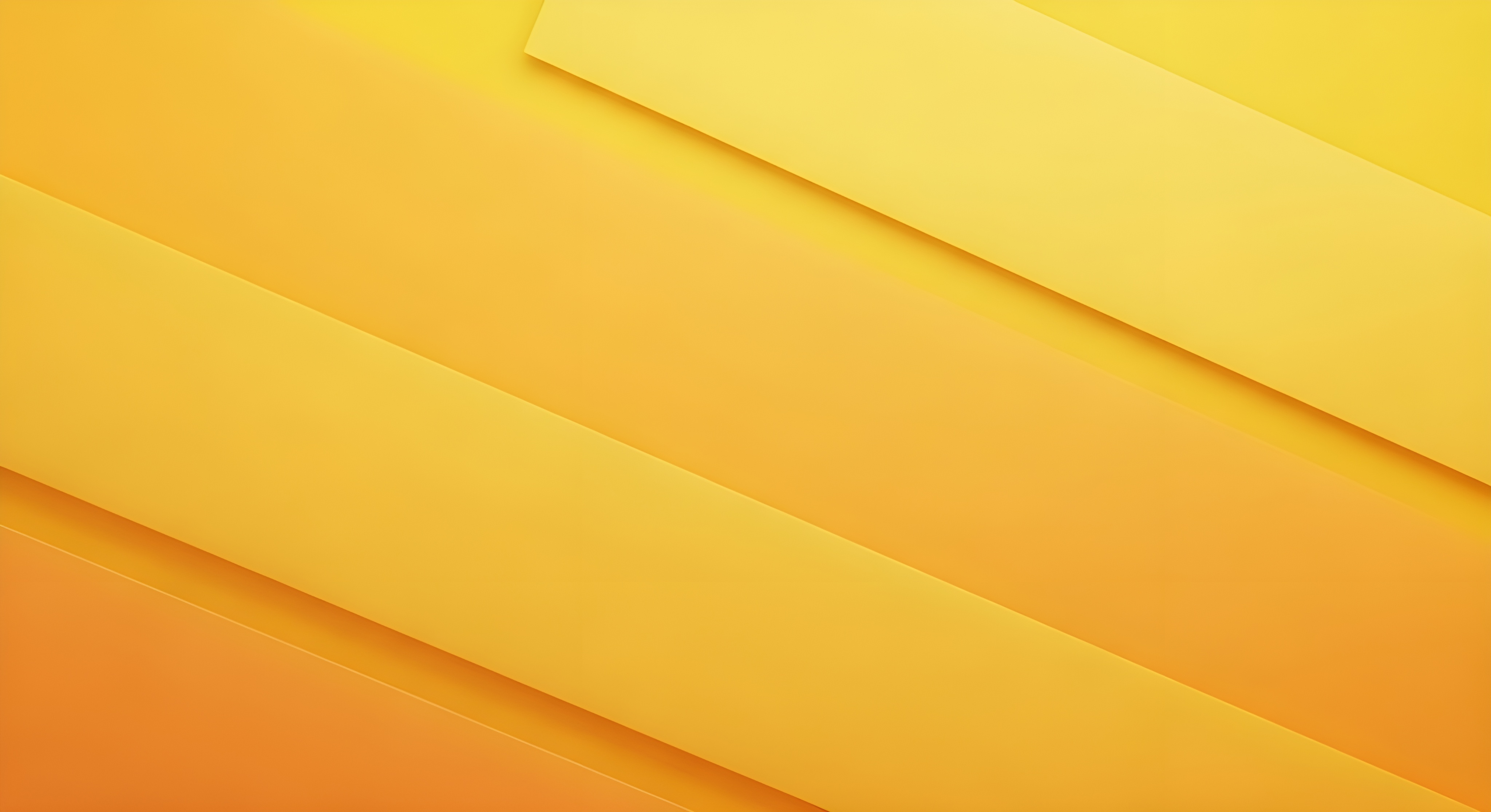 Minimal abstract background with vibrant yellow to orange gradient and smooth diagonal layered stripes using soft lighting for modern clean composition ideal for digital design and corporate visuals #40022