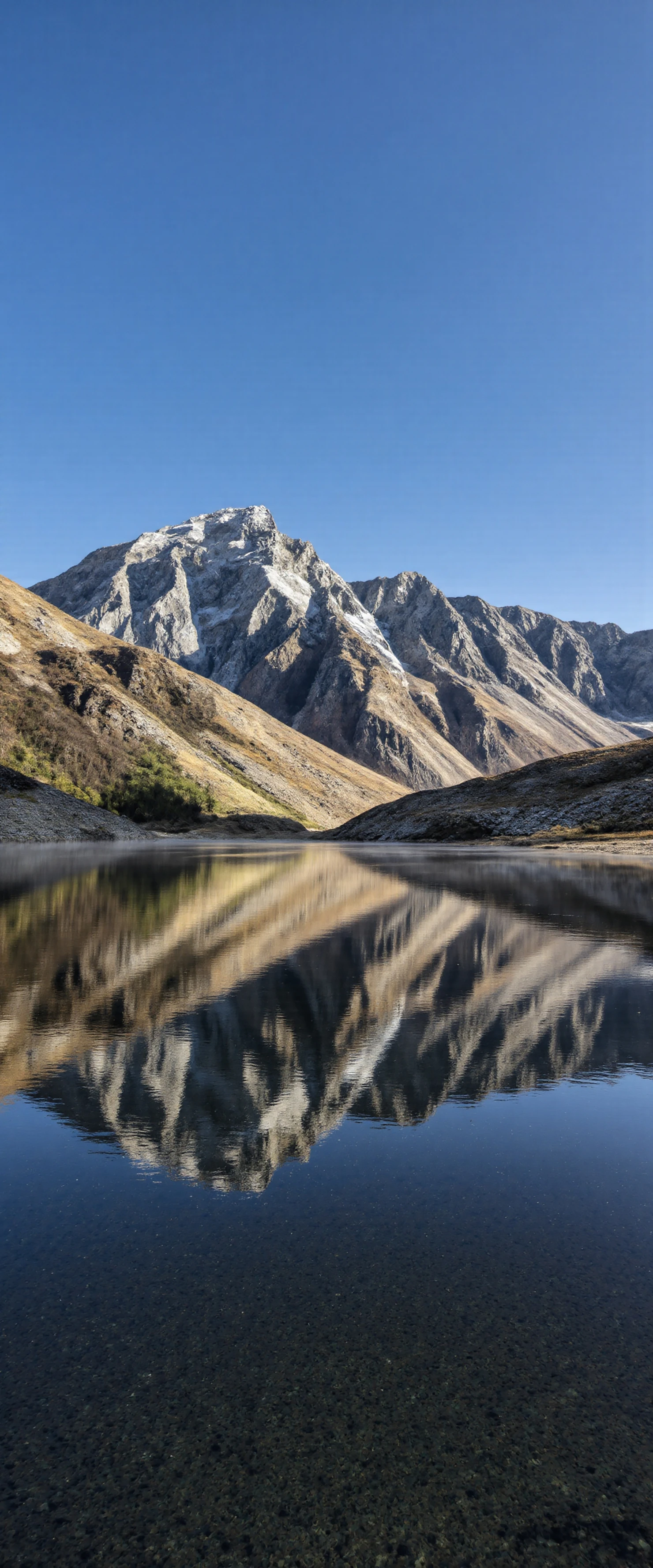 Majestic Mountain Reflection in Calm Lake #40136