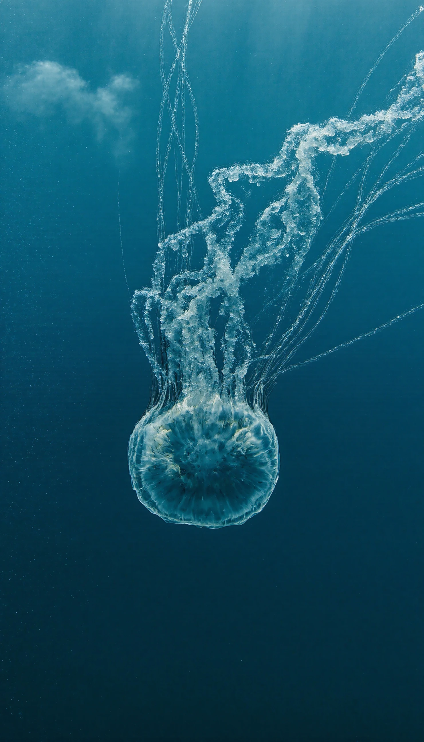 Jellyfish in the deep ocean #40150