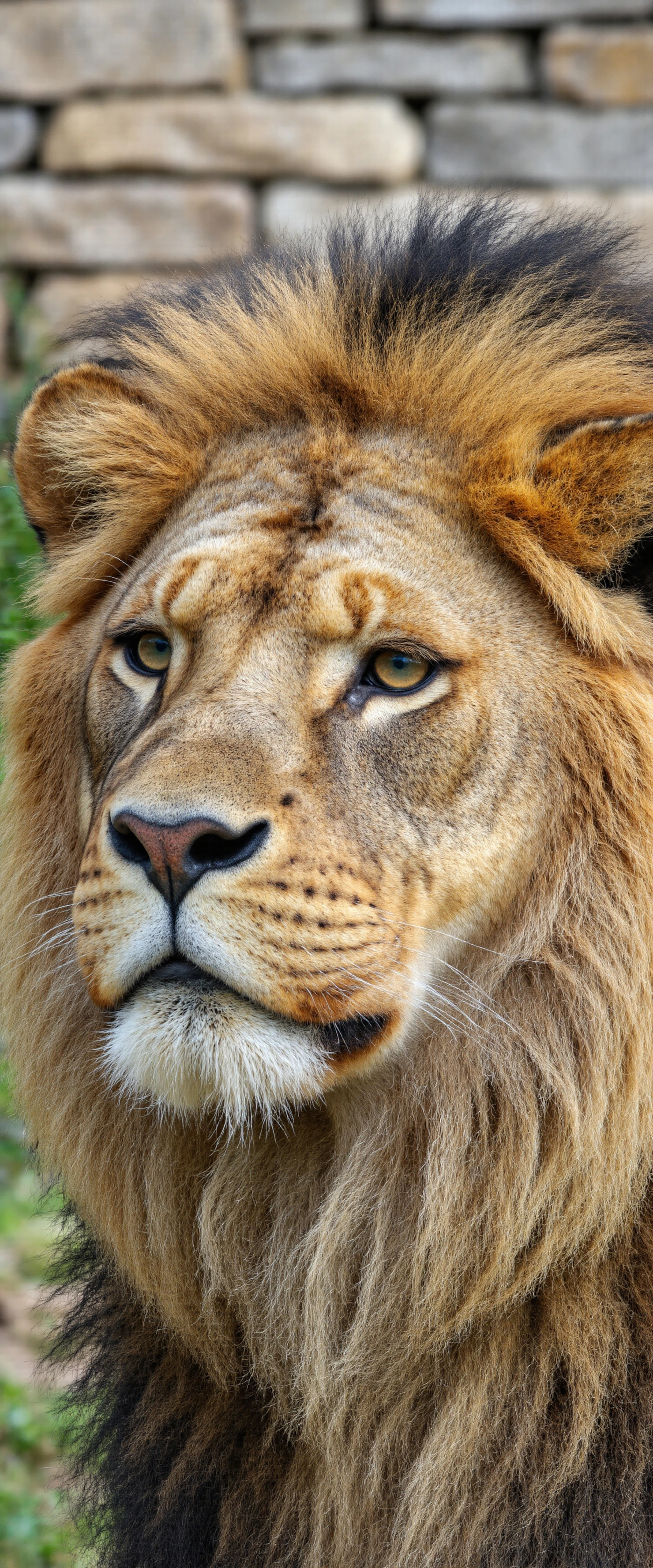 Majestic Lion Portrait King of the Savannah #40294