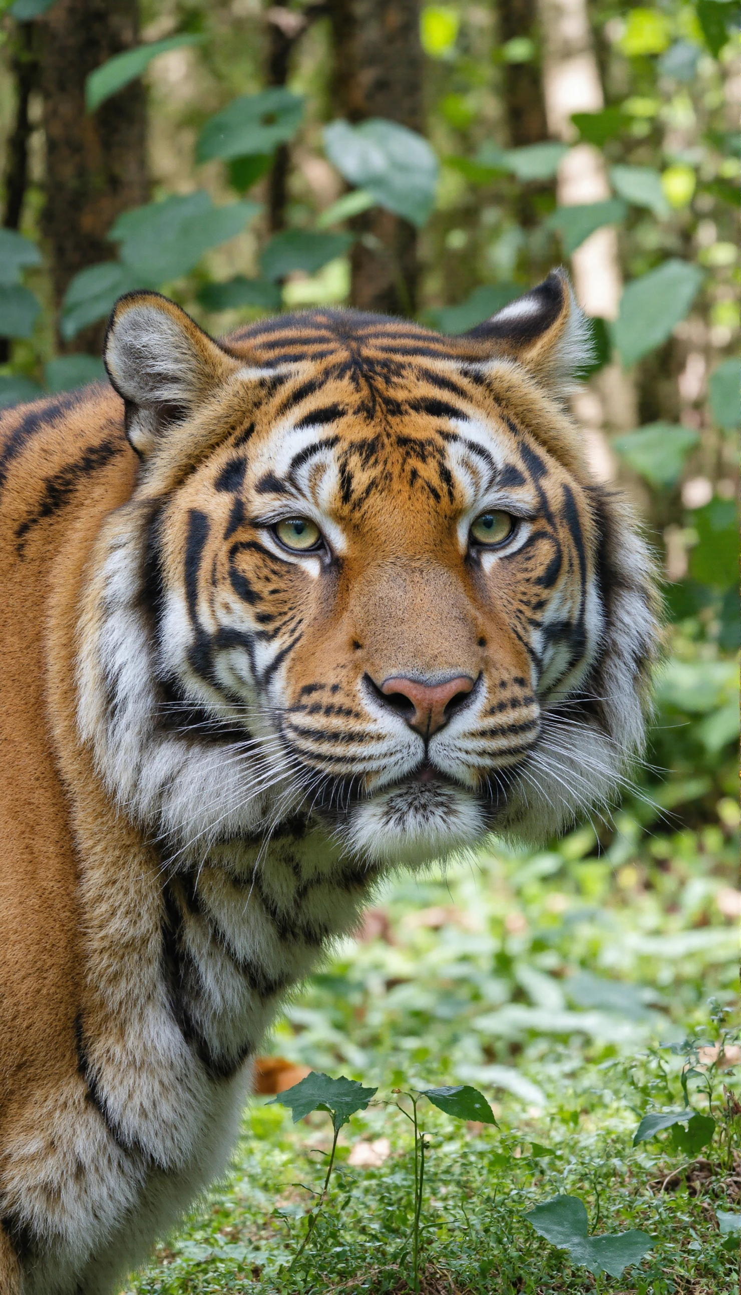 Majestic Tiger in Lush Habitat #40311