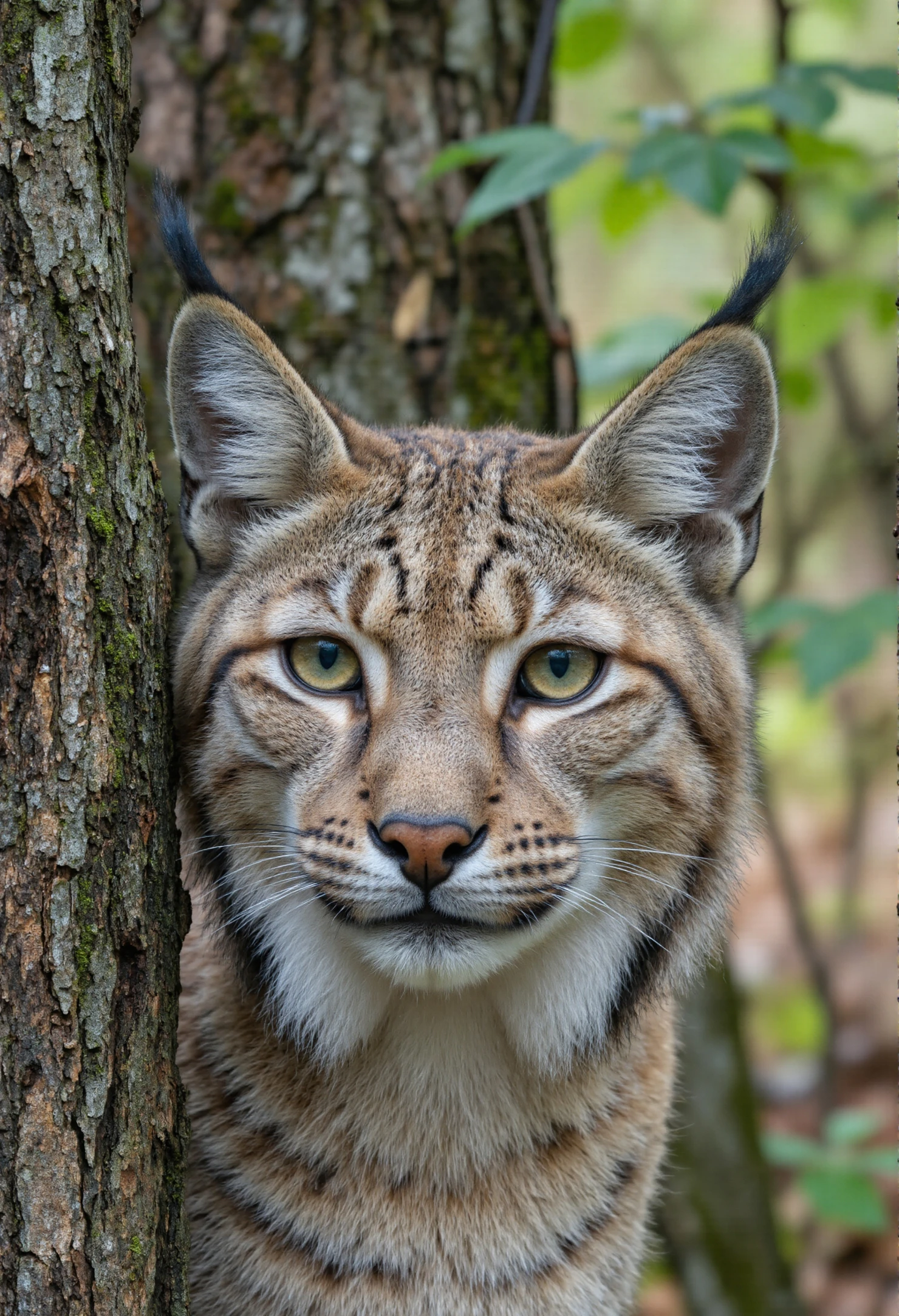 Intense Gaze of a Wild Lynx #40623
