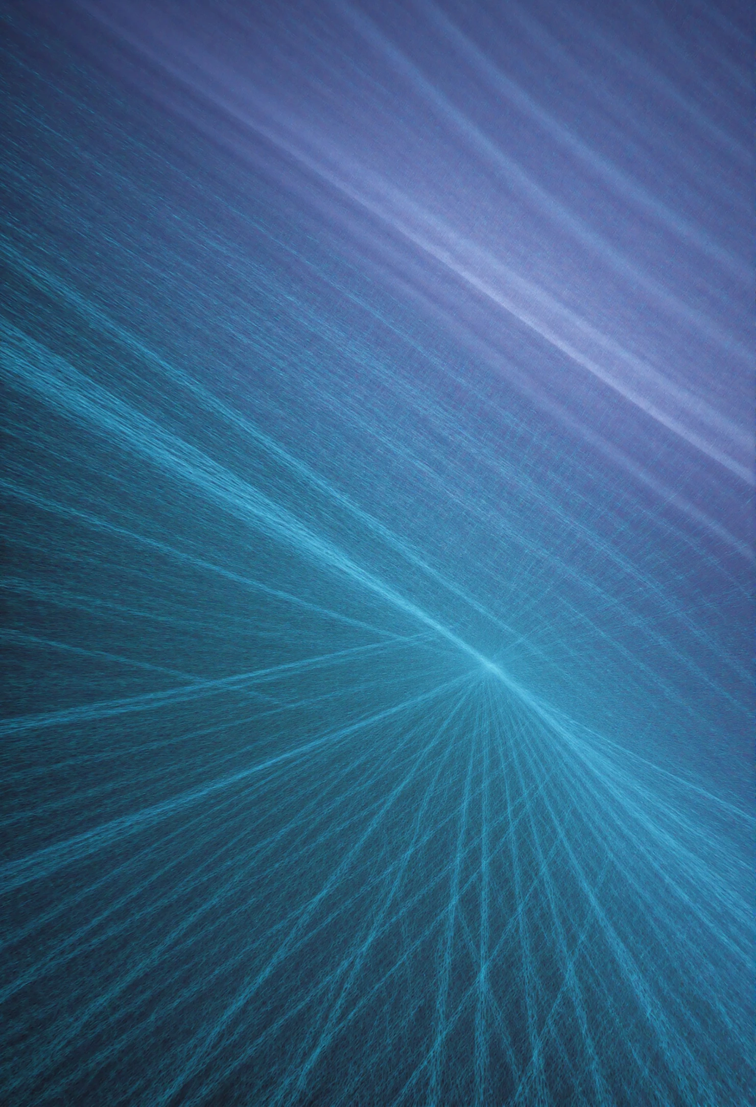 Dynamic Blue Light Rays Perspective #40959