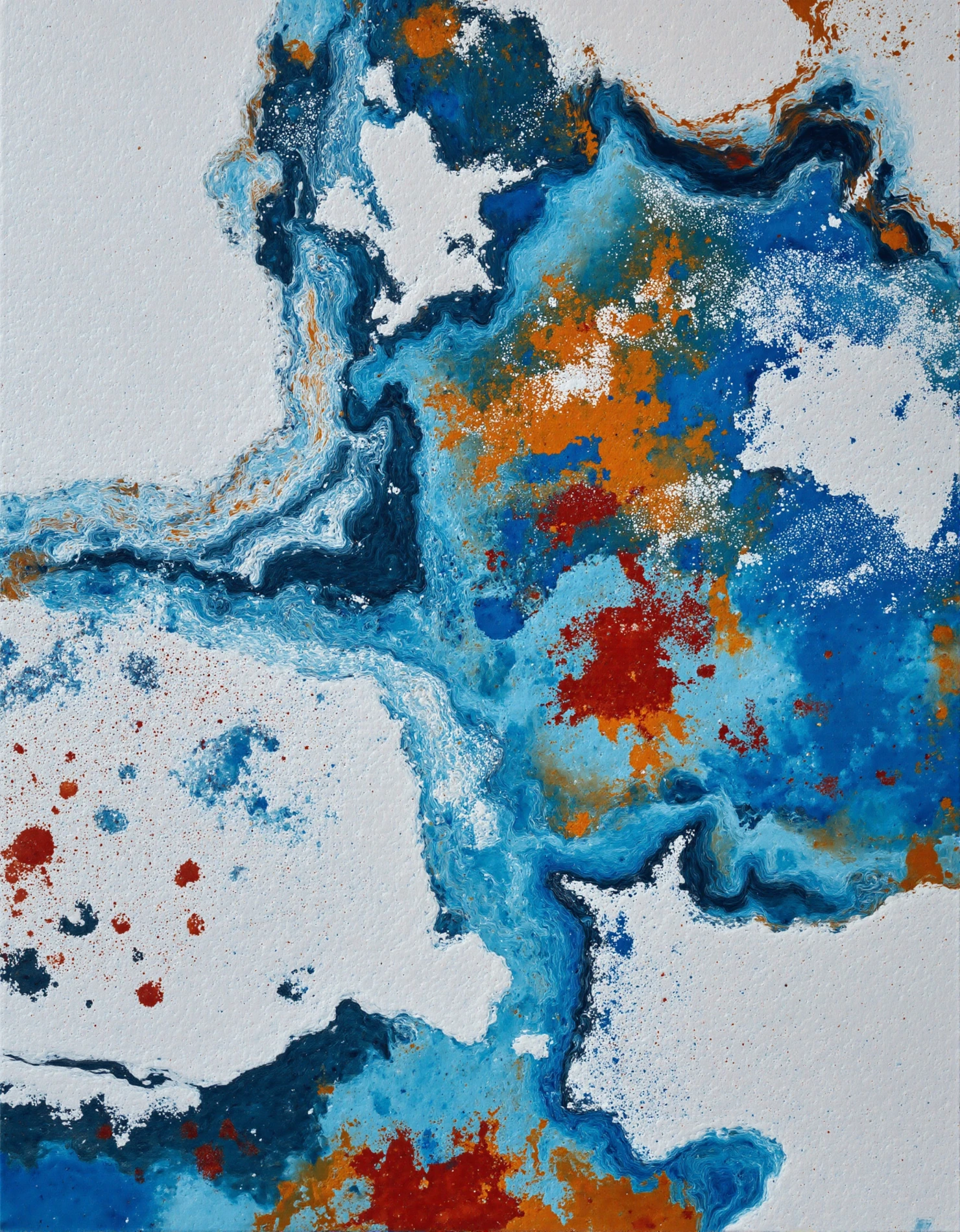 Dynamic Flow of Colors #40964