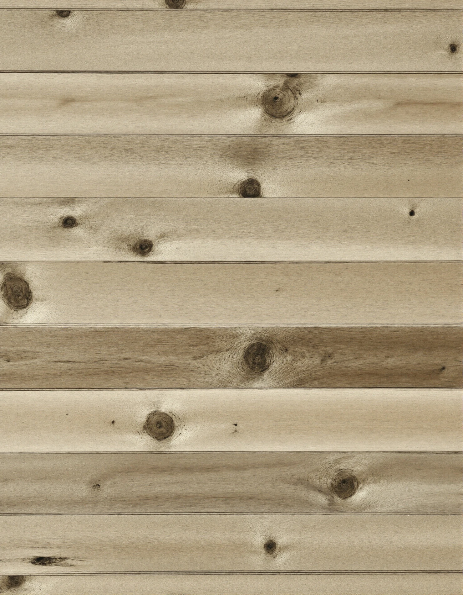 Natural Light Wood Planks with Knots Texture #40982