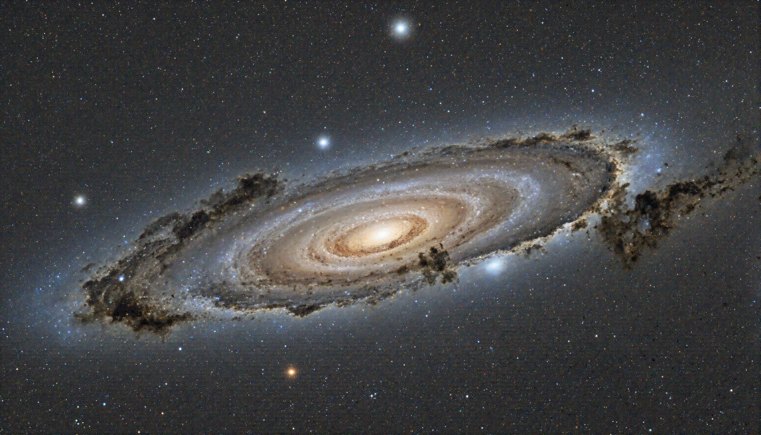 Andromeda Galaxy A Majestic Cosmic Spiral #41016