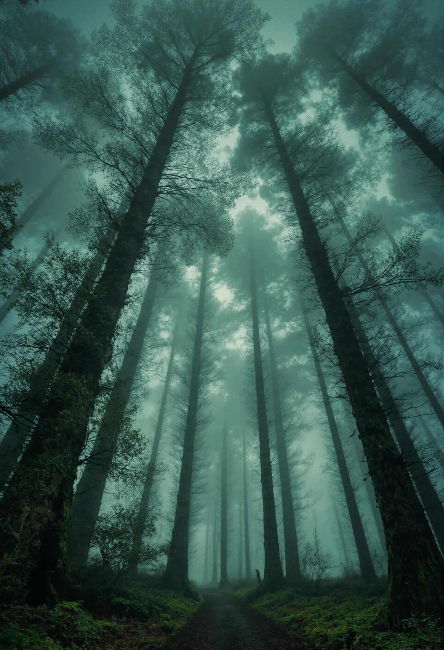 Misty Forest Path #41106