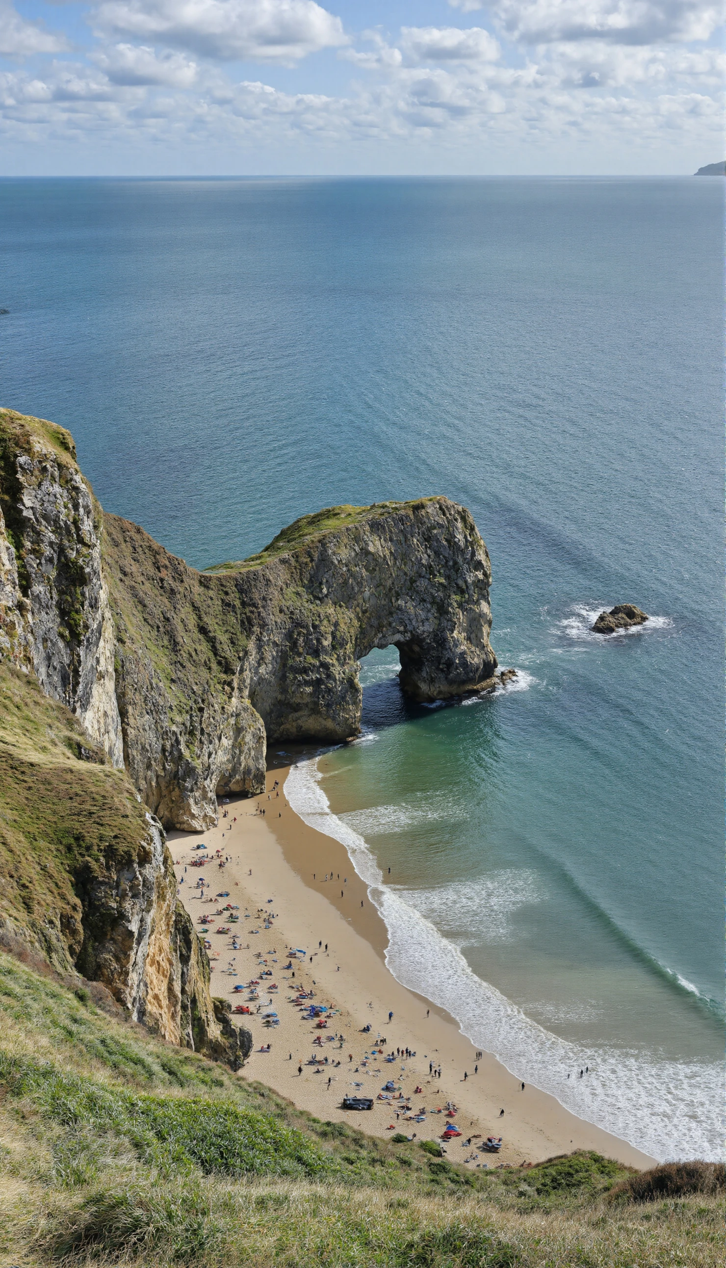 Iconic Durdle Door Rock Arch on the Dorset Coast #41107