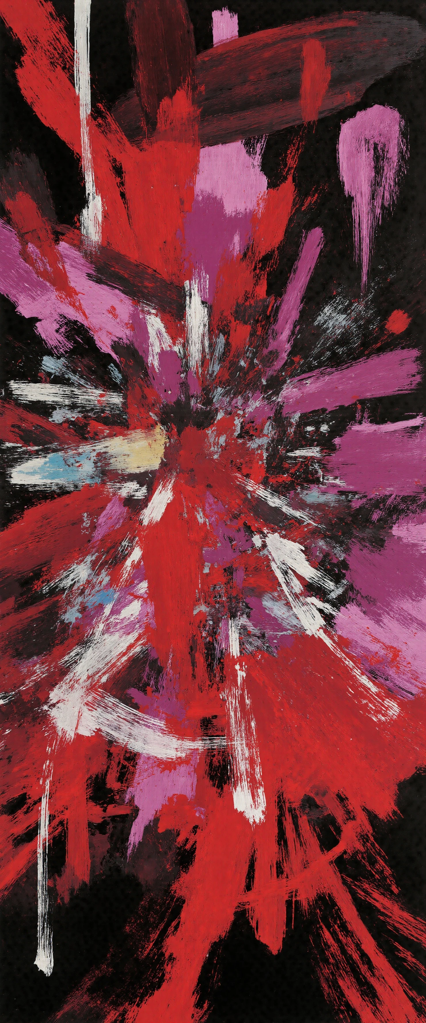 Dynamic Burst of Abstract Color #41176