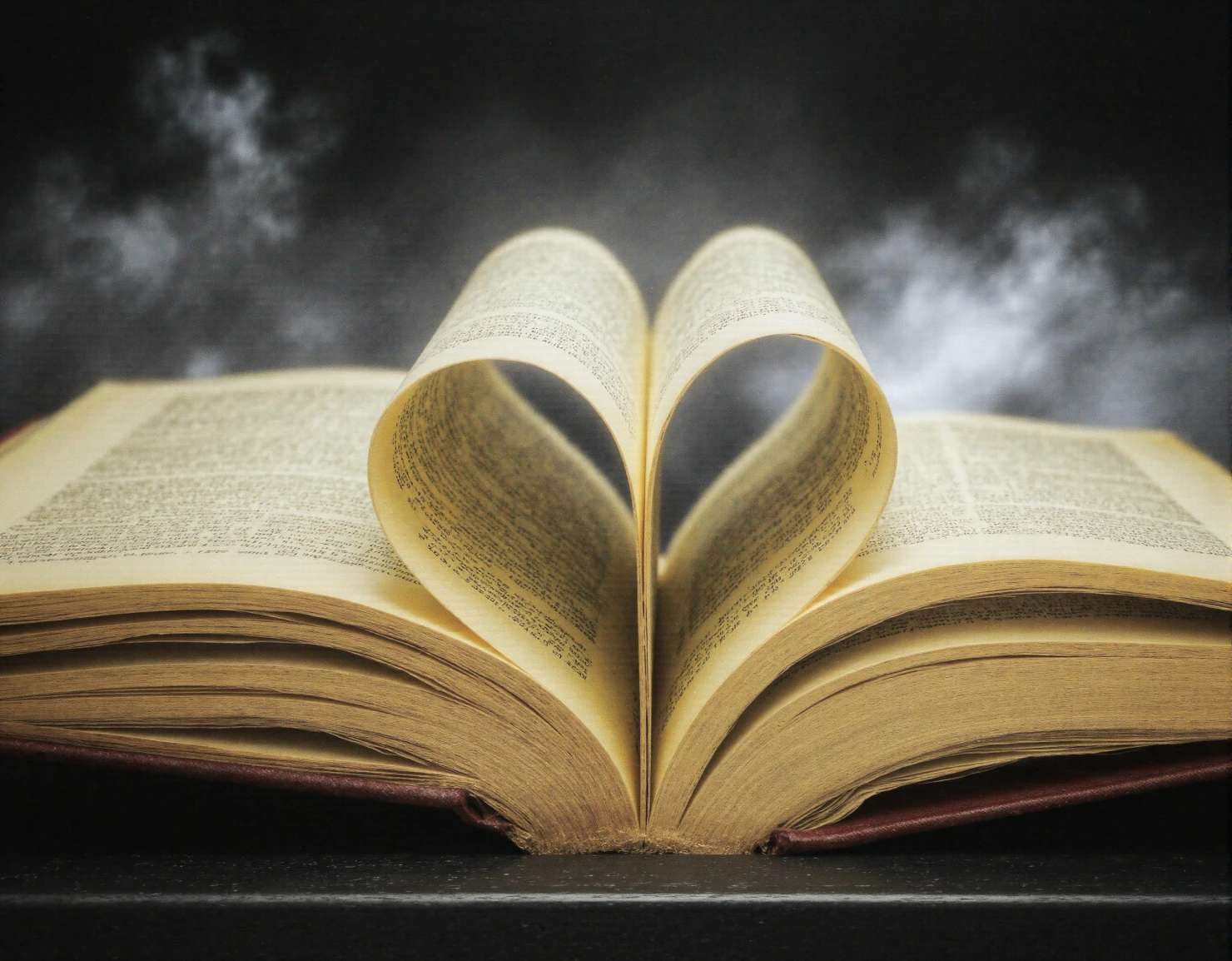 Heartfelt Pages A Symbol of Love for Books #41185