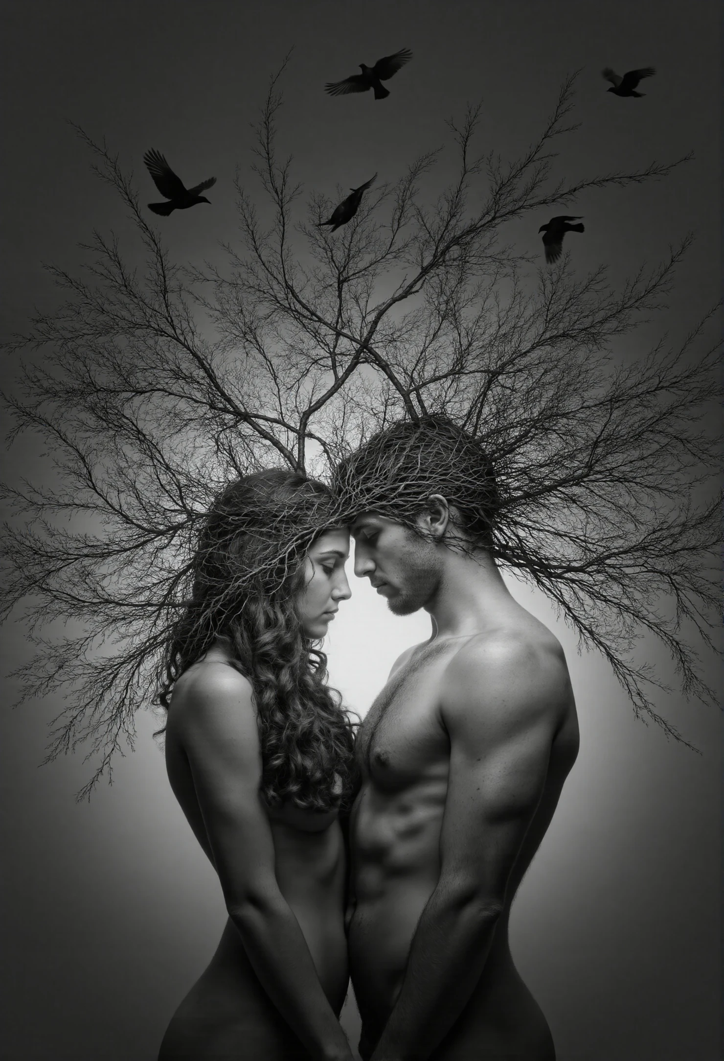 Intertwined Souls, Rooted in Nature #41246