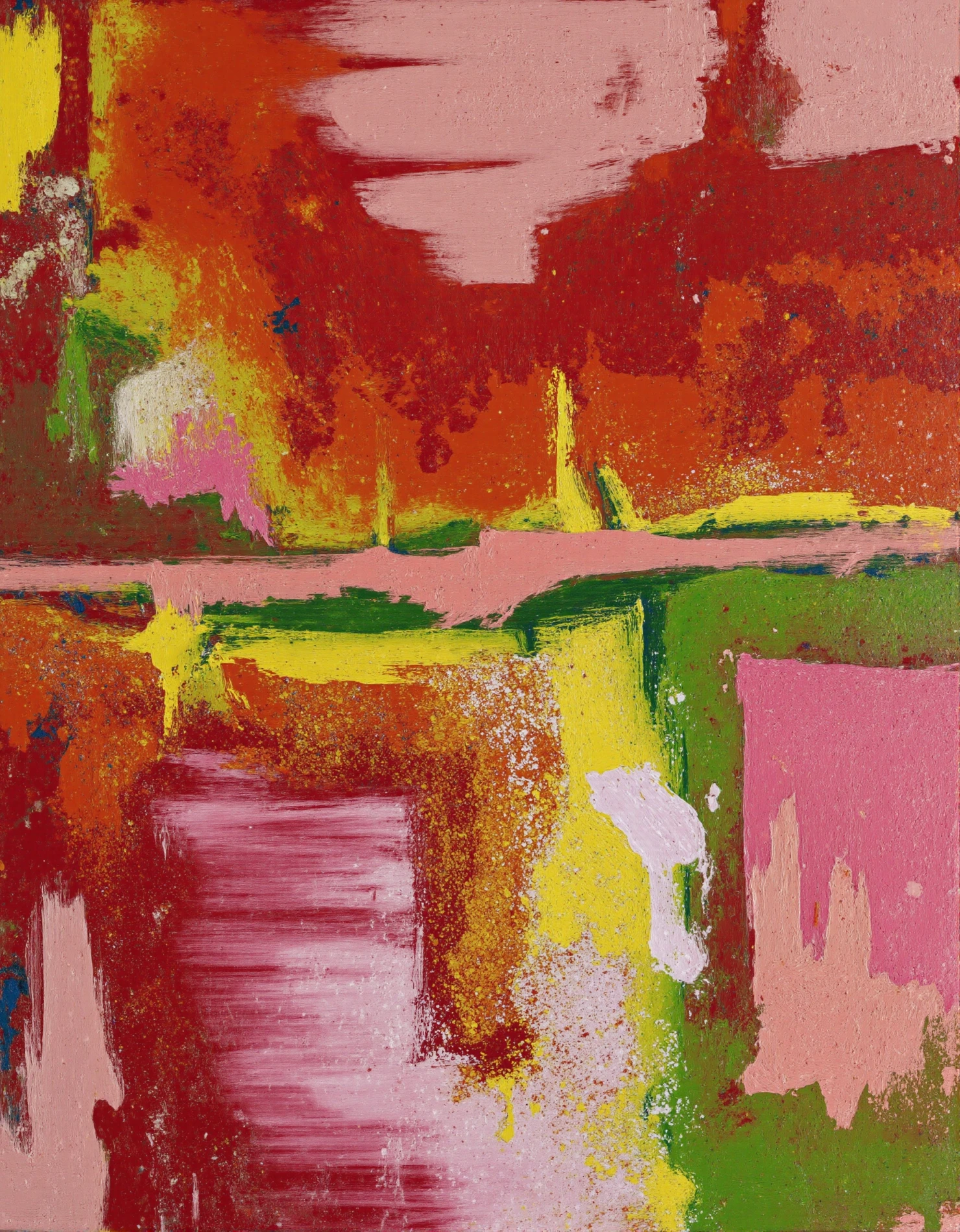 Dynamic Brushstroke Canvas #41281