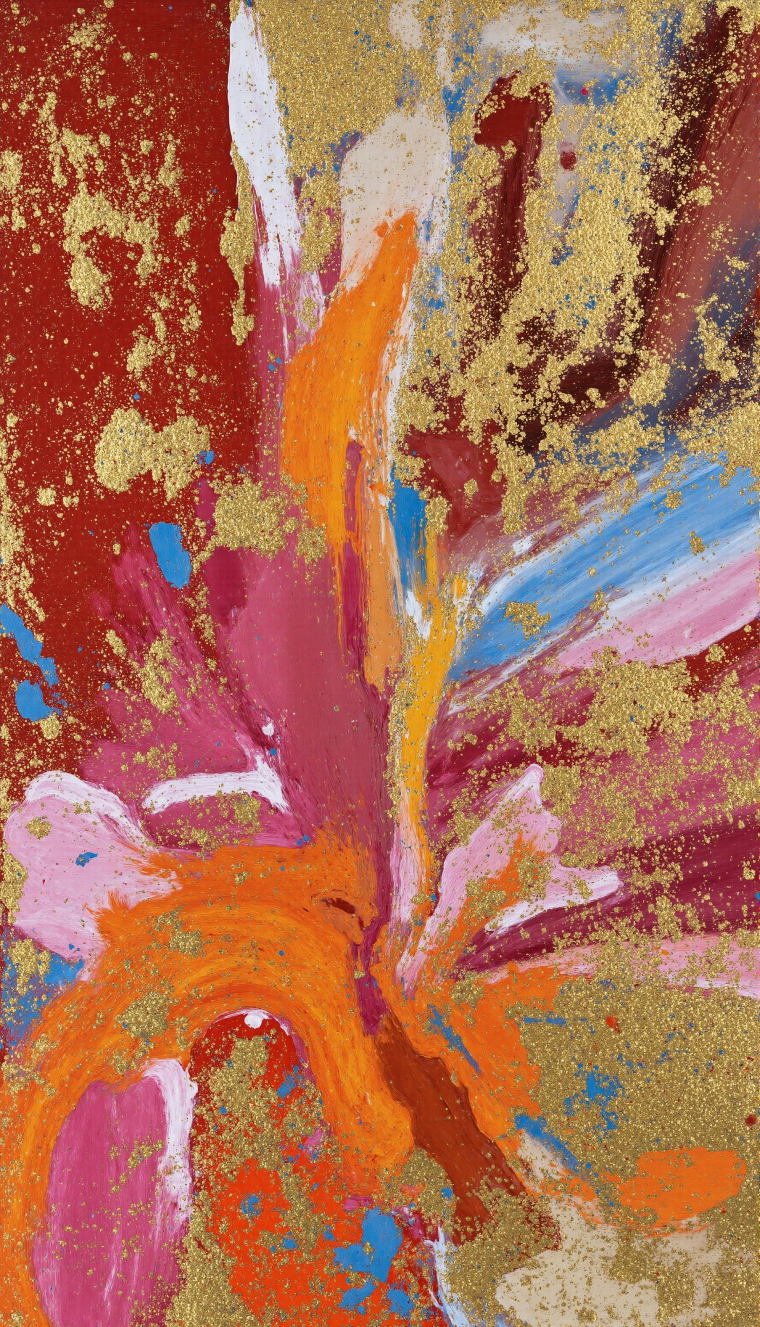 Dynamic Brushstroke Canvas #41282