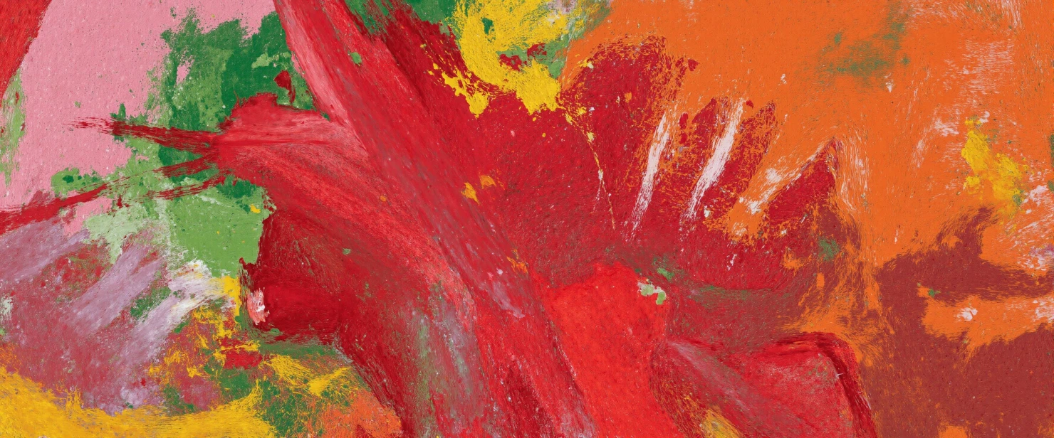 Dynamic Brushstroke Canvas #41284