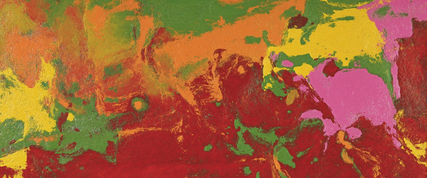 Vibrant Abstract Strokes #41298