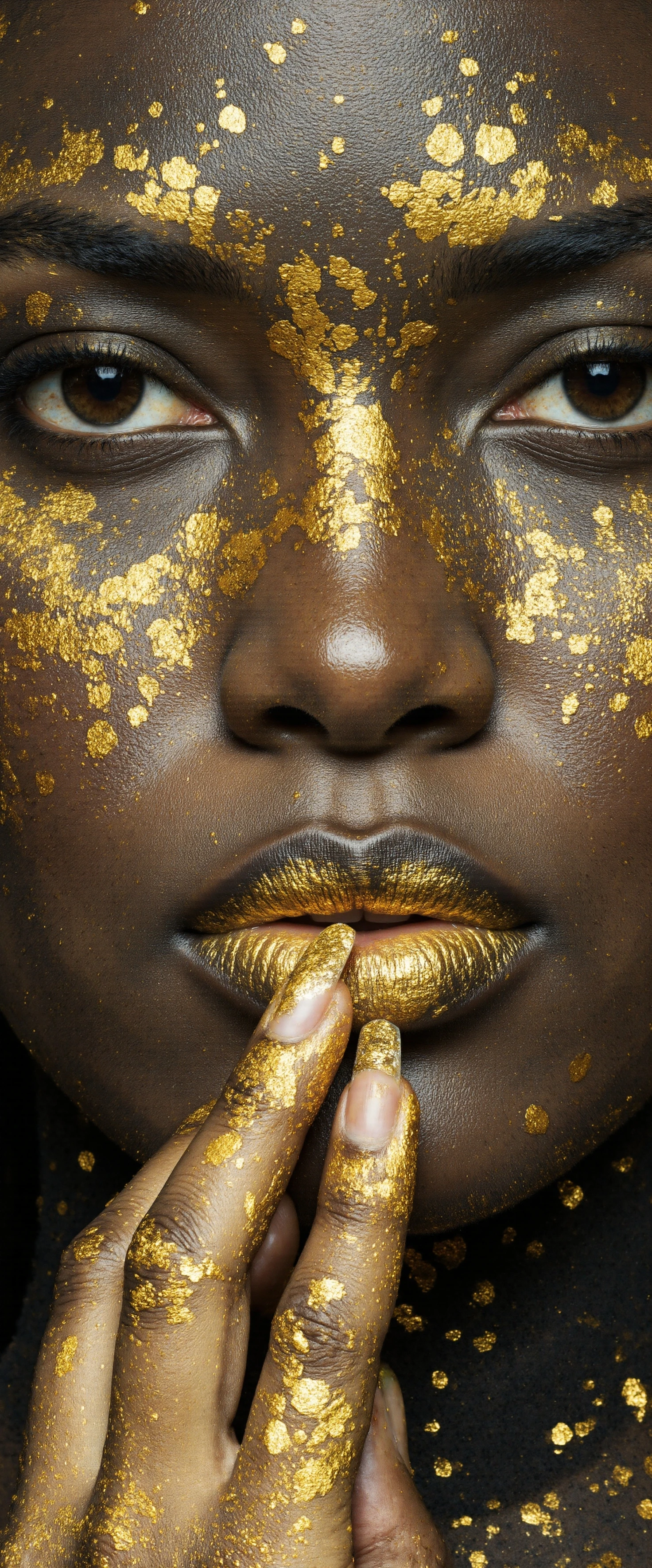 Golden Radiance Portrait #41301