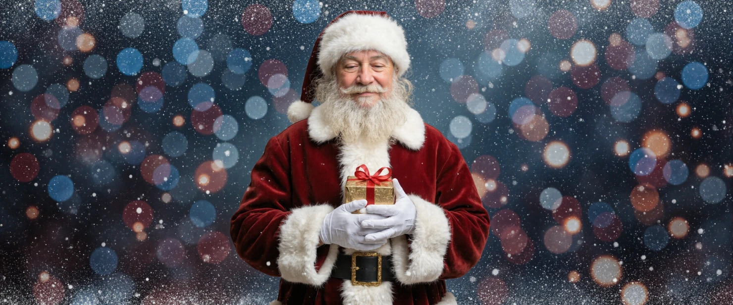 Surprised Santan a Winter Wonderland Claus i #41358