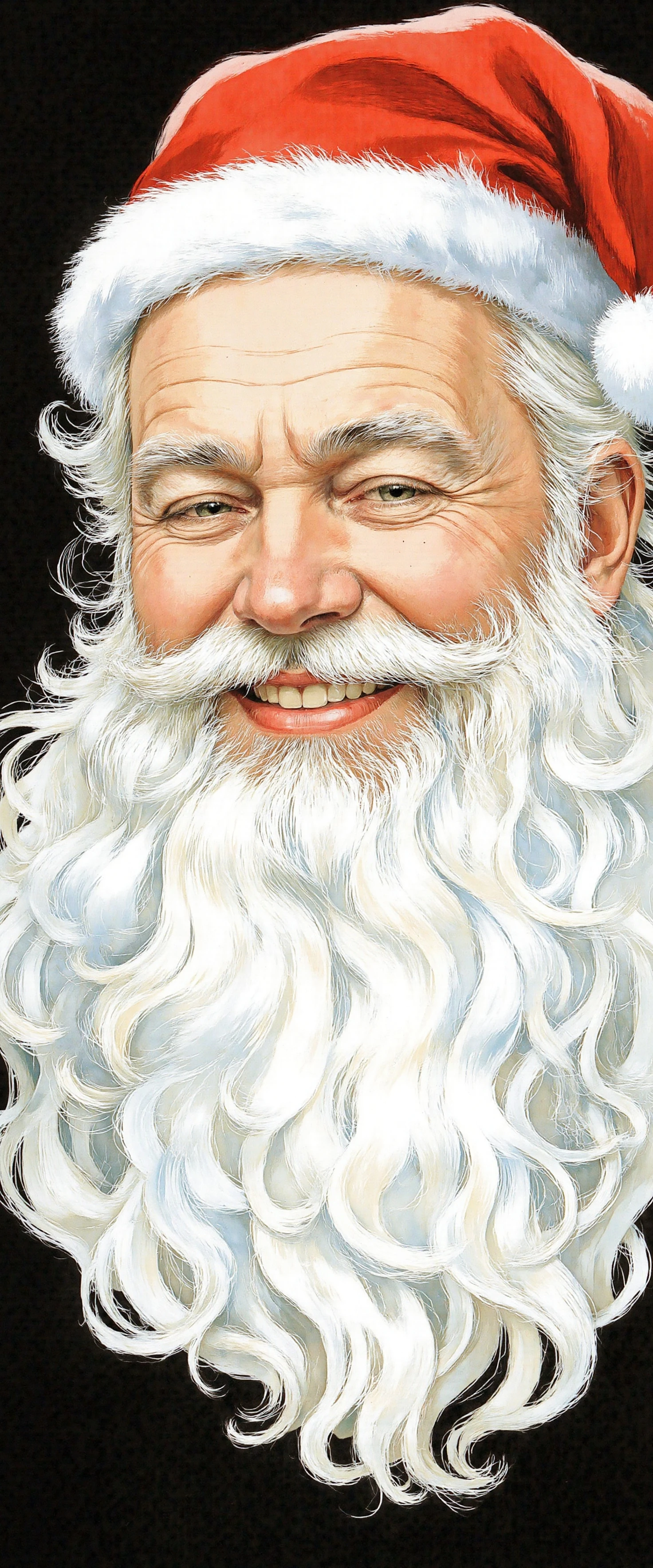 Close-up of Smiling Santa #41405