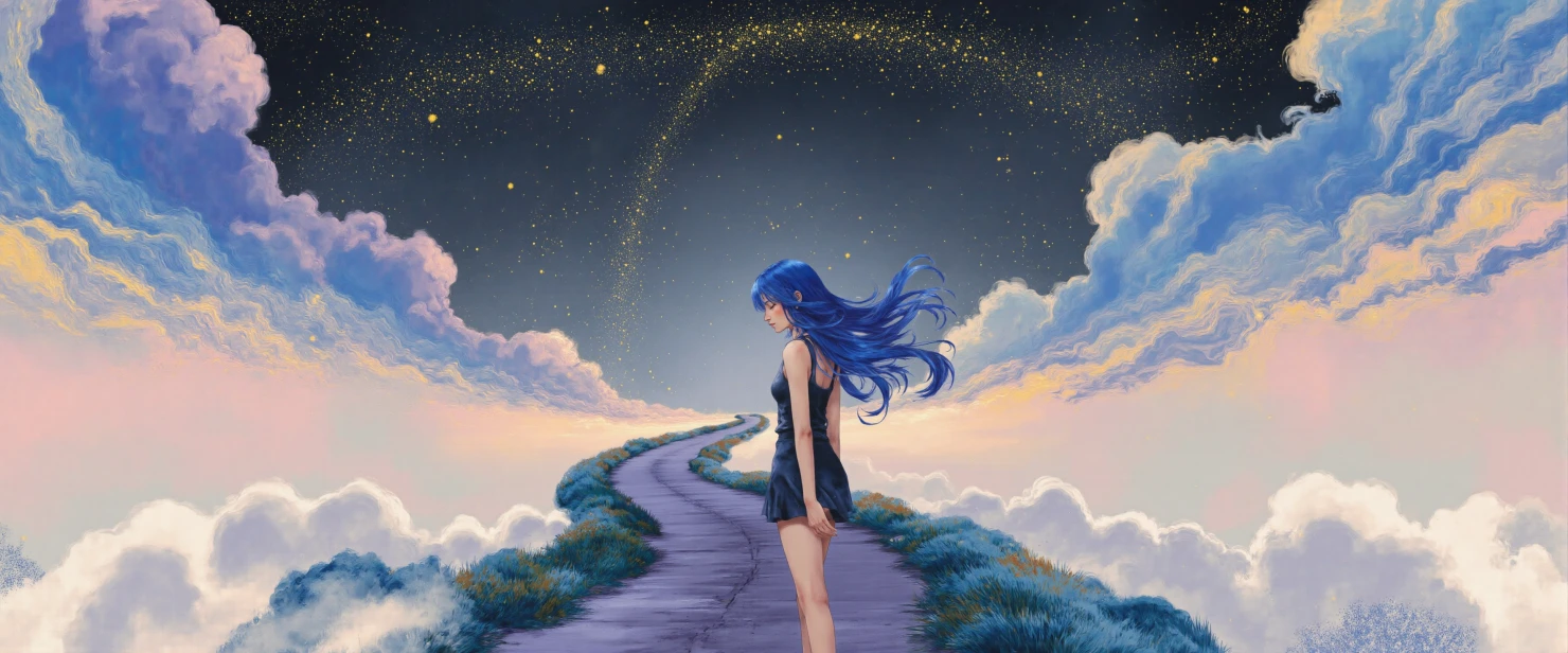 Path Through the Heavens: A Dreamer's Journey #41431