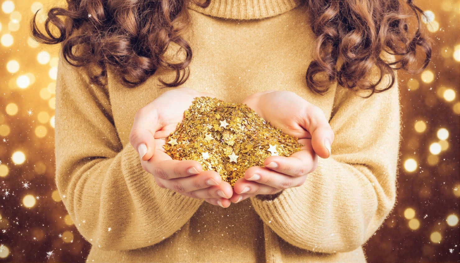 Glimmer of Magic: Holding the Golden Stars #41434