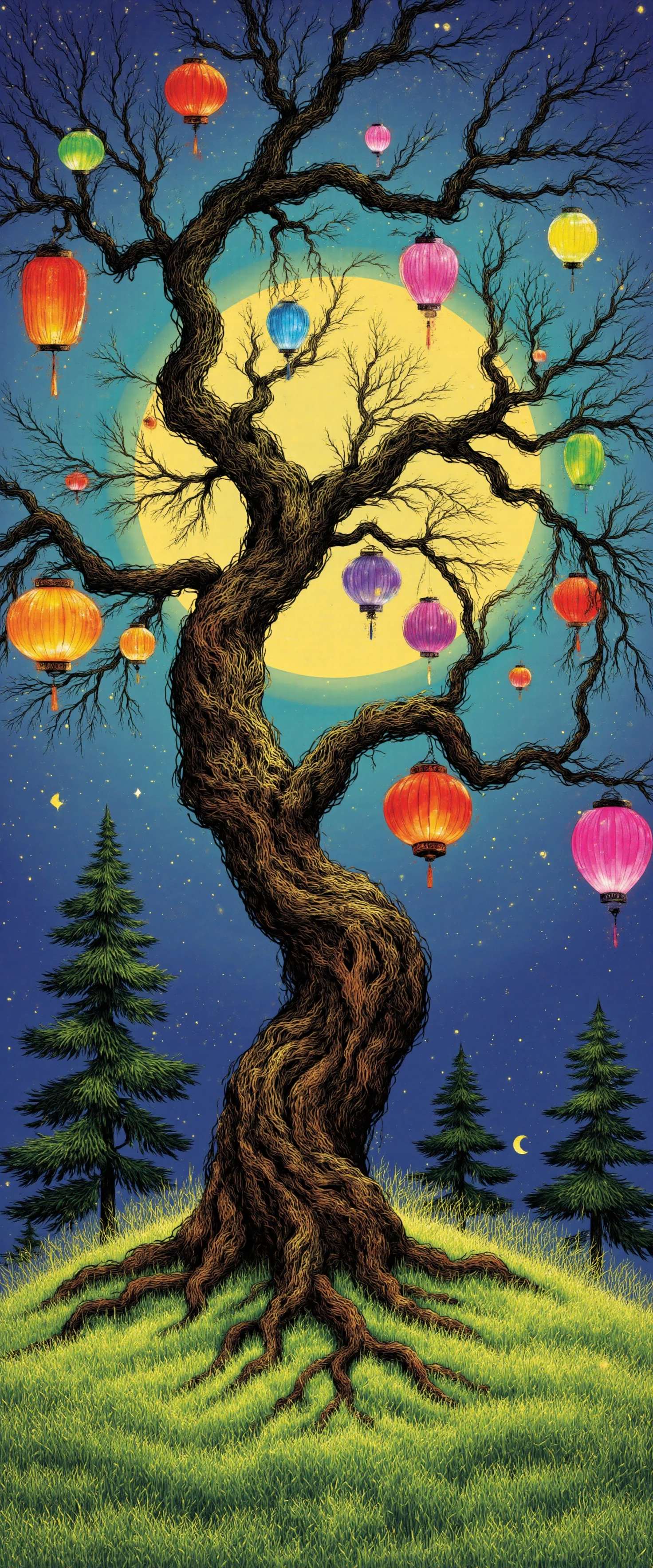 The Tree of Light: A Midnight Lantern Festival #41450