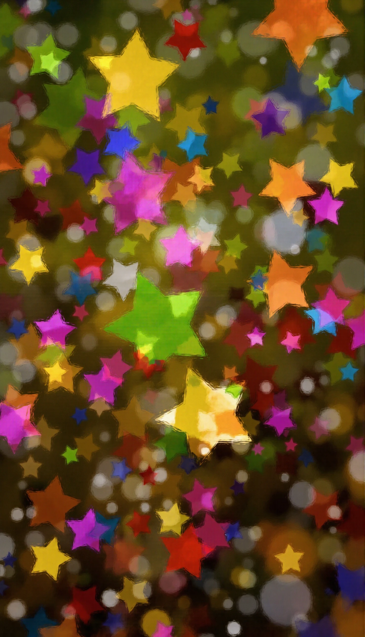 Dynamic Red Starburst with Mint Green Stars #41460