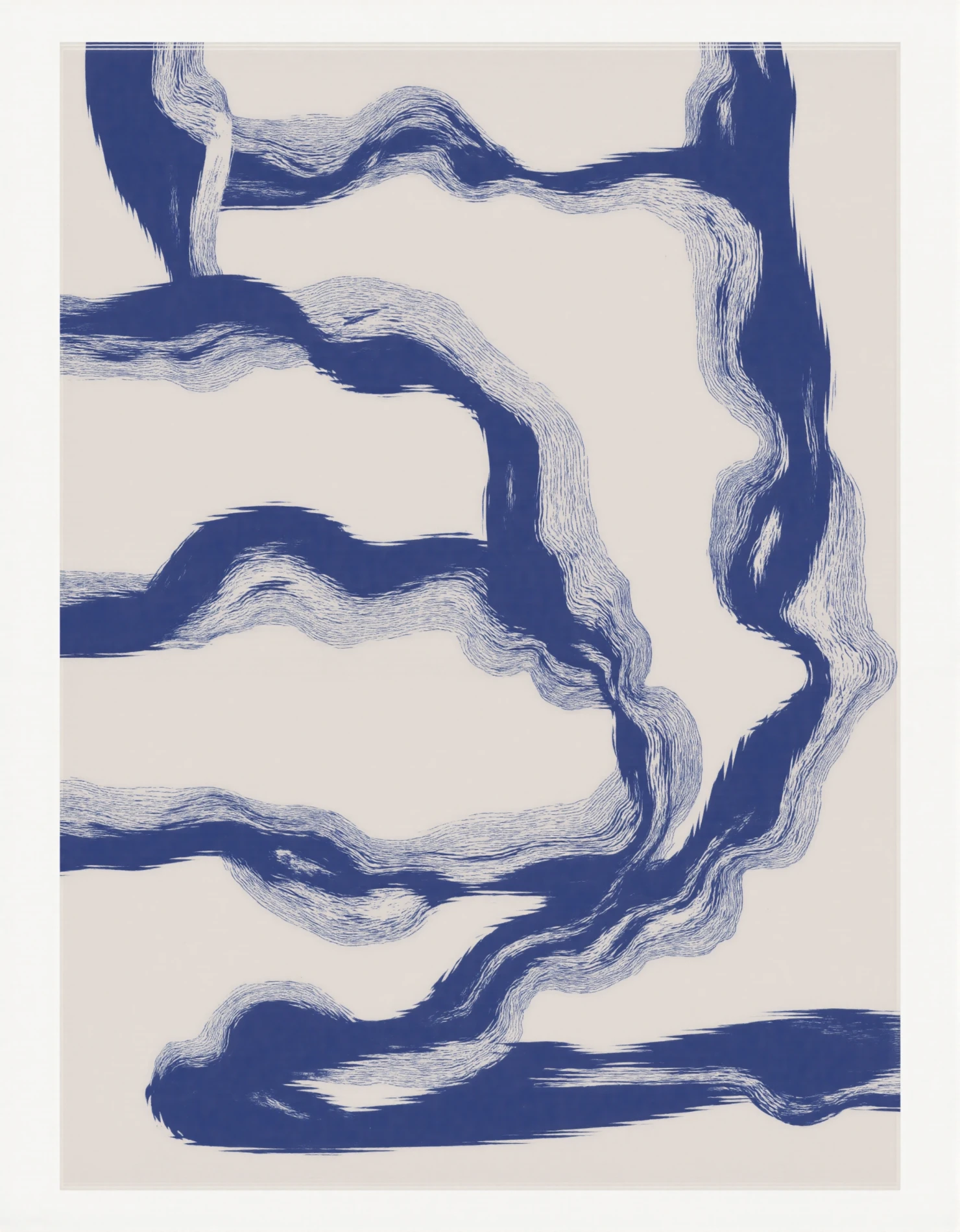 Fluid Blue Currents #41492